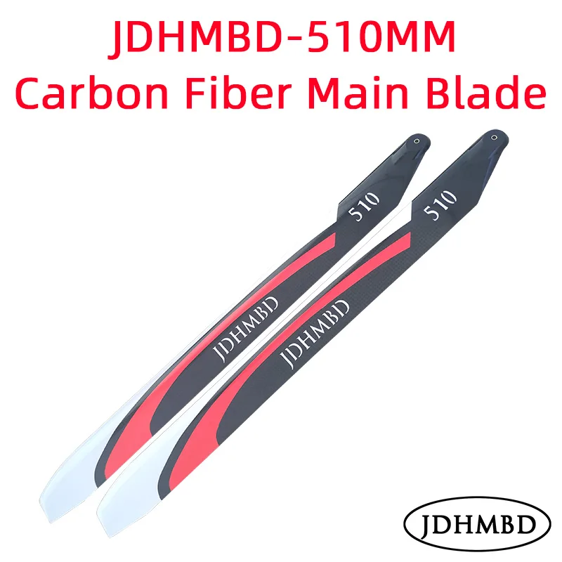 Rc Helicopter Gyro - JDHMBD 510MM Carbon Fiber Main Rotor