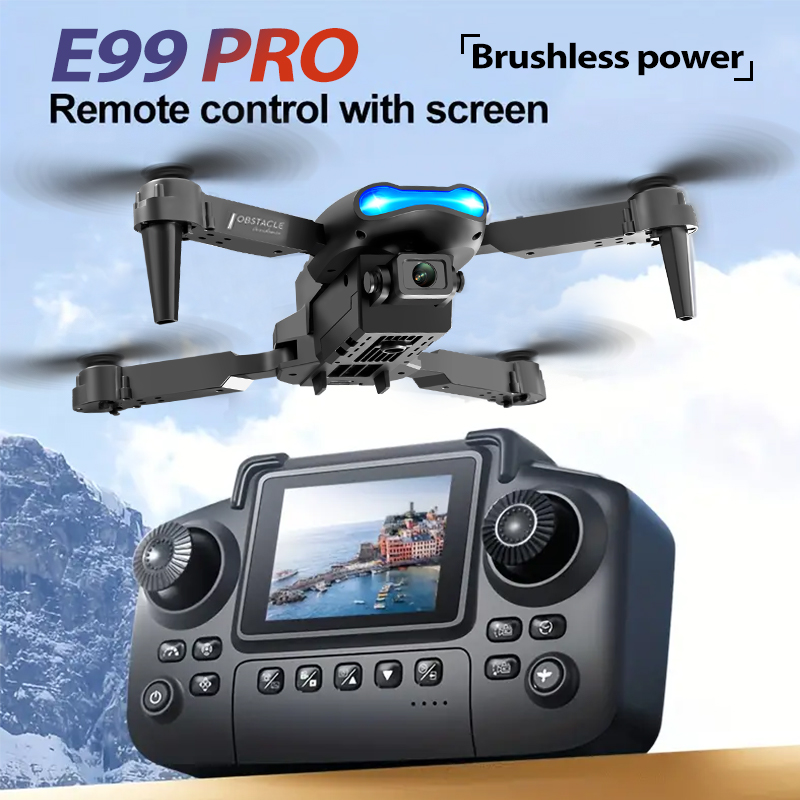 Rc Helicopter Electric - ZNLYRION E99 PRO Dual Camera FPV
