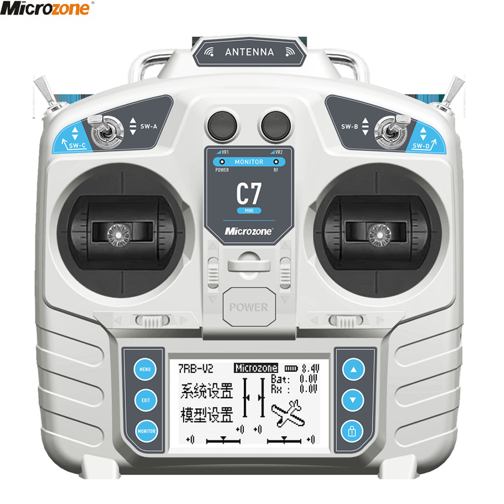 Rc Helicopter Remote Control - MicroZone MC7 Controller C7 MINI Transmitter