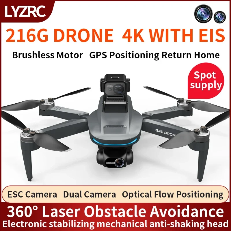 L200 PRO MAX Drone 4K 2-Axis P – Rc Helicopter Electric recenzja i cena