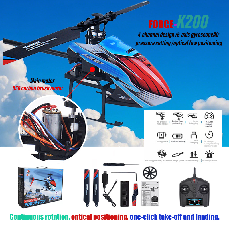 WLtoys XK K200 RC Helicopter 4 – Rc Helicopter Single Rotor recenzja i cena