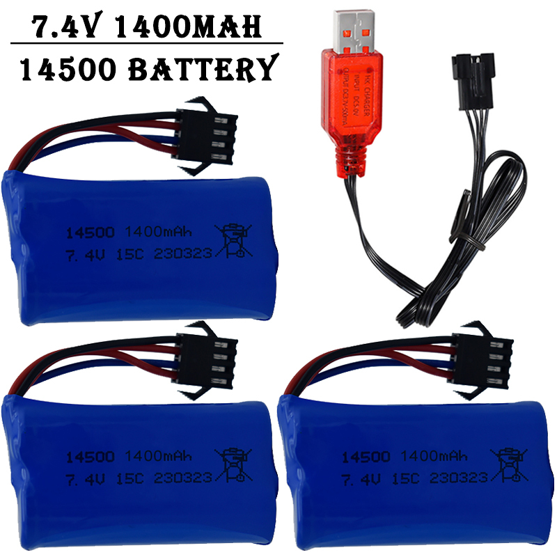 7.4V 1400mAh 14500 lithium-ion – Rc Helicopter Charger recenzja i cena
