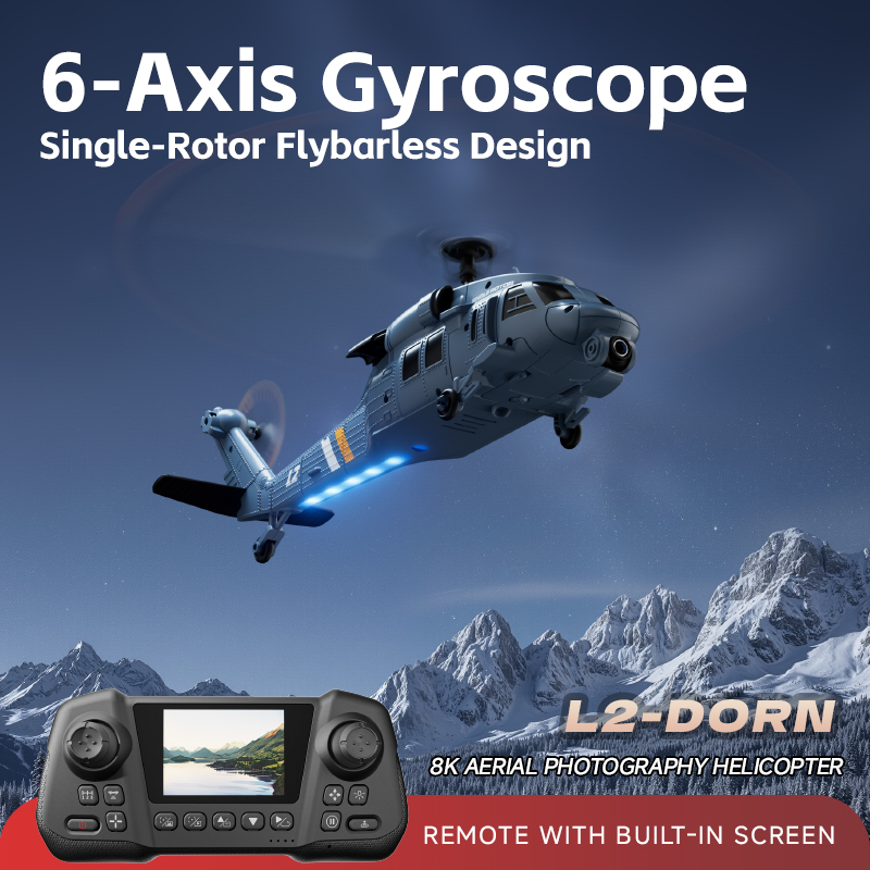 4DRC L2 Apache RC Fighter Heli – Rc Helicopter Single Rotor recenzja i cena