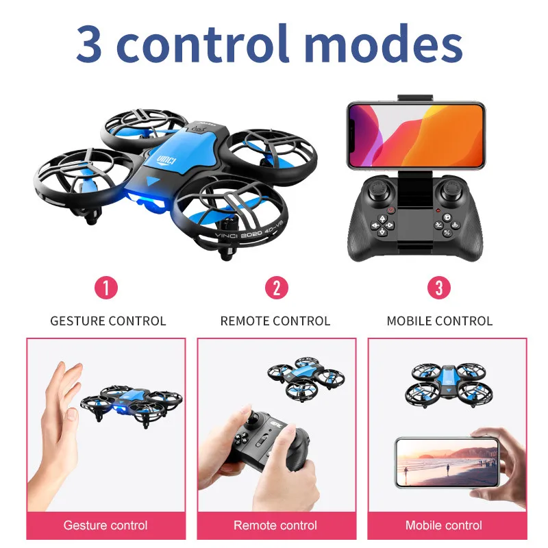 V8 New Mini Drone 4k professio – Rc Helicopter Electric recenzja i cena