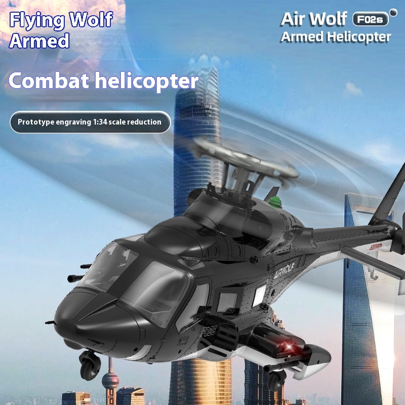 Yuxiang F02s Flying Wolf Armed – Rc Helicopter Nitro recenzja i cena