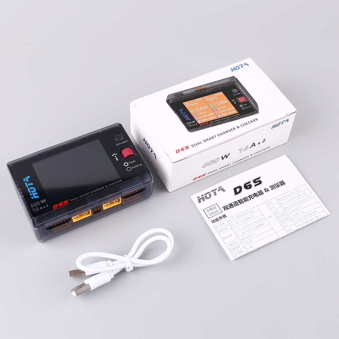 HOTA D6S 600W Dual Channel Sma – Rc Helicopter Charger recenzja i cena