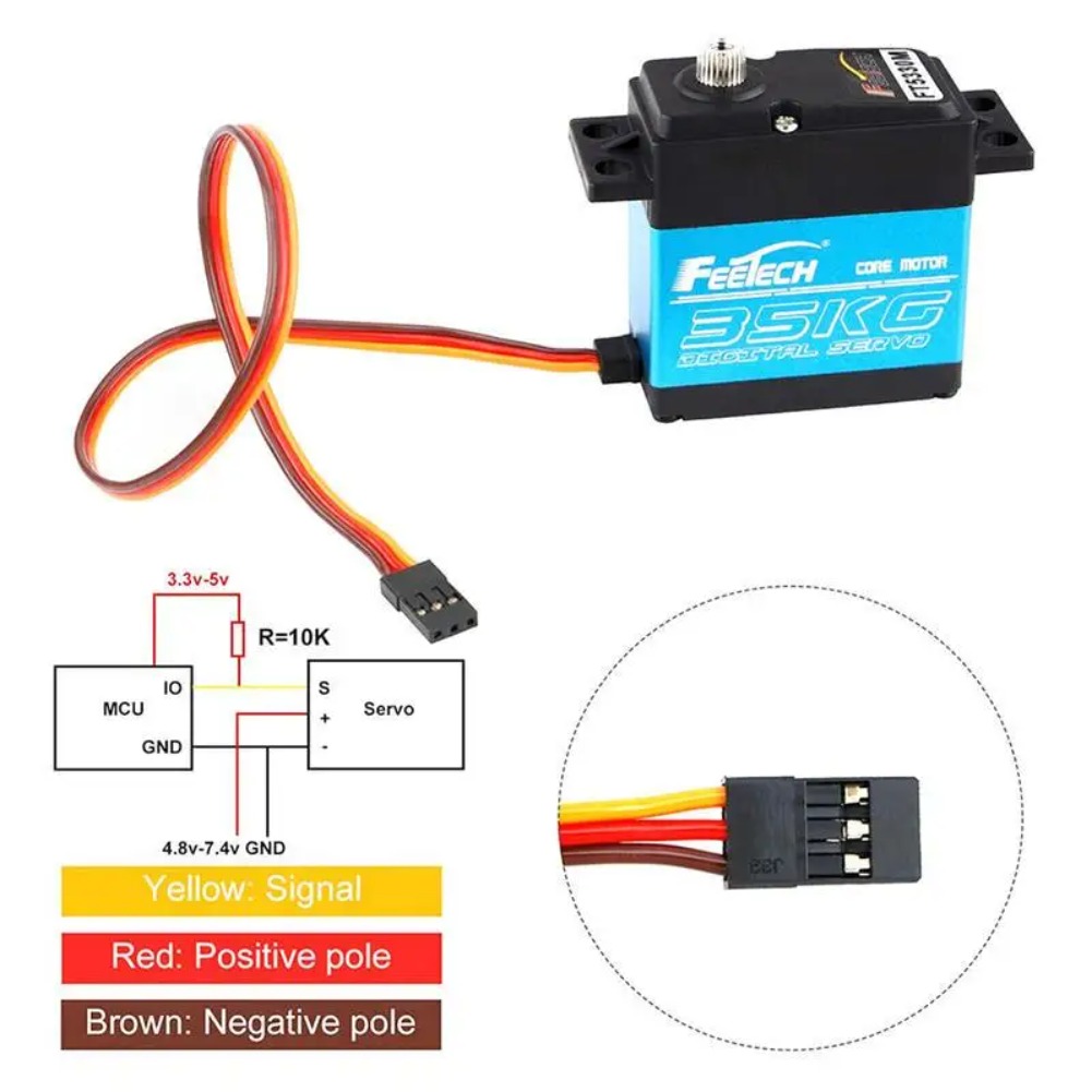 FEETECH FT5330M 35KG Digital S – Rc Helicopter Motor recenzja i cena