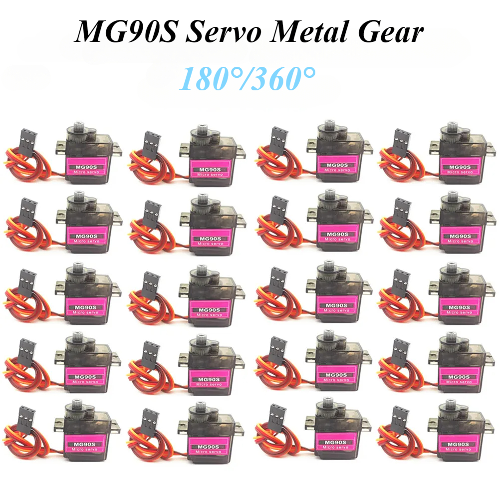 2/4/10/20/50Pcs MG90S Servo Al – Rc Helicopter Servo recenzja i cena
