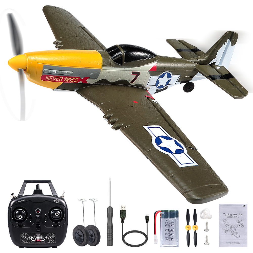 RC Plane P51 Mustang 2.4G Radi – Rc Helicopter Large recenzja i cena