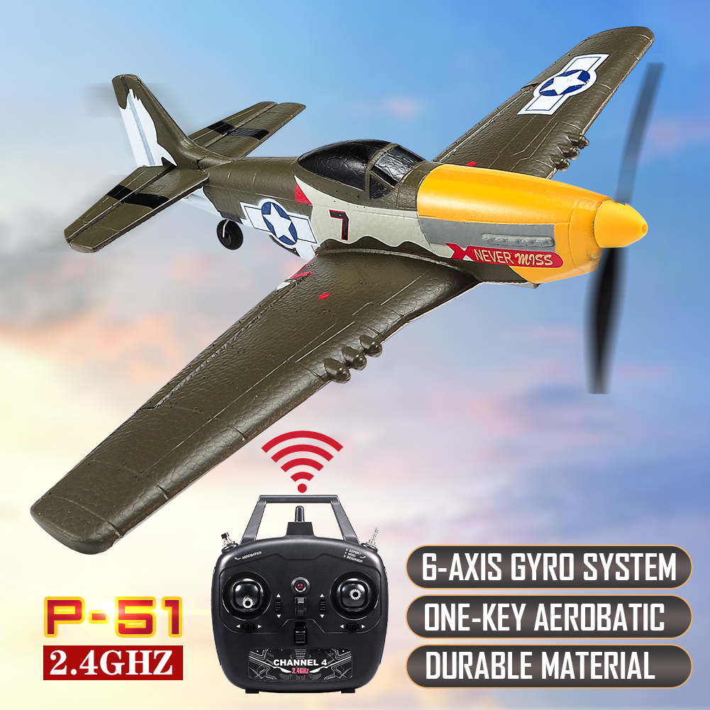 RC Plane P51 Mustang 2.4G Radi – Rc Helicopter Large recenzja i cena