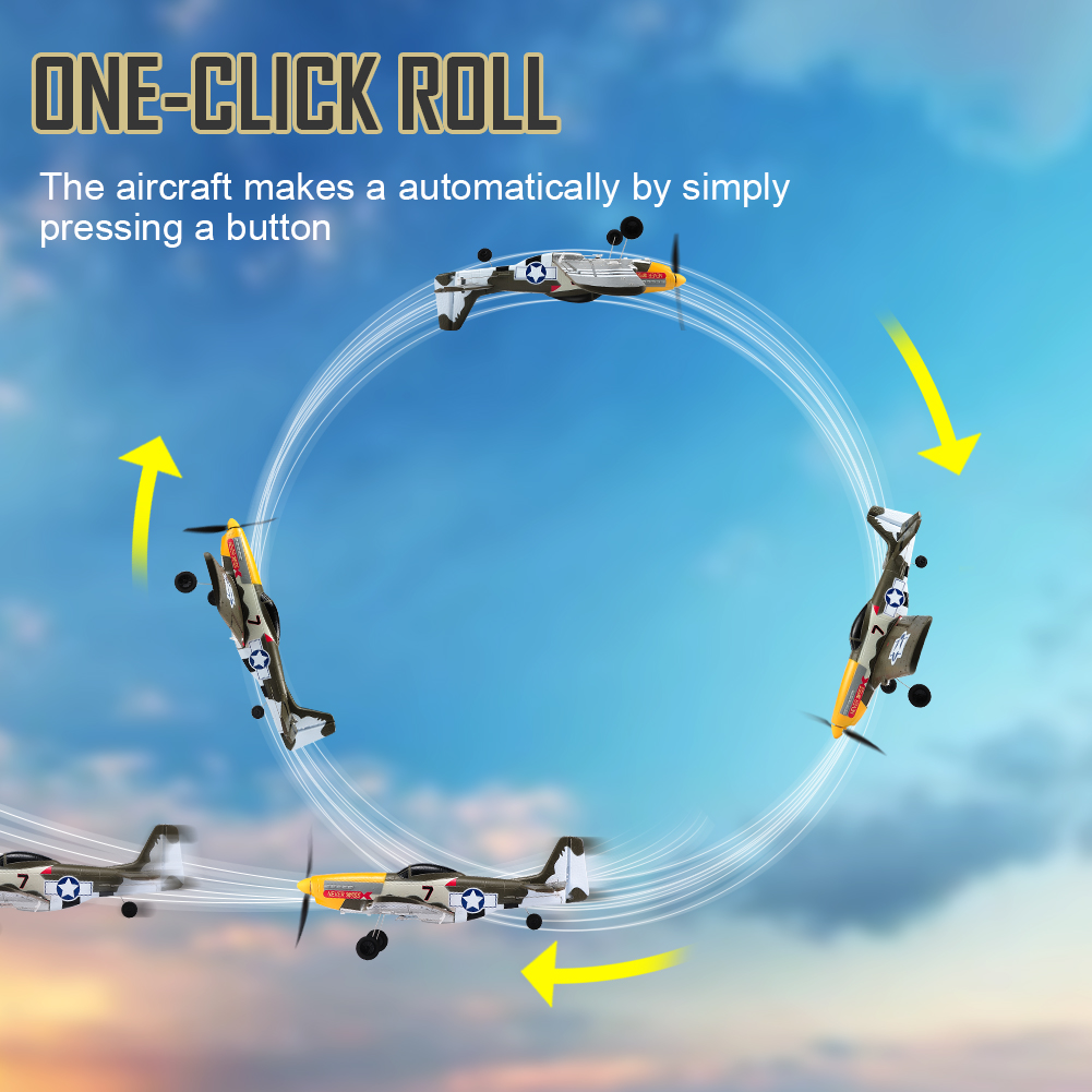 RC Plane P51 Mustang 2.4G Radi – Rc Helicopter Large recenzja i cena
