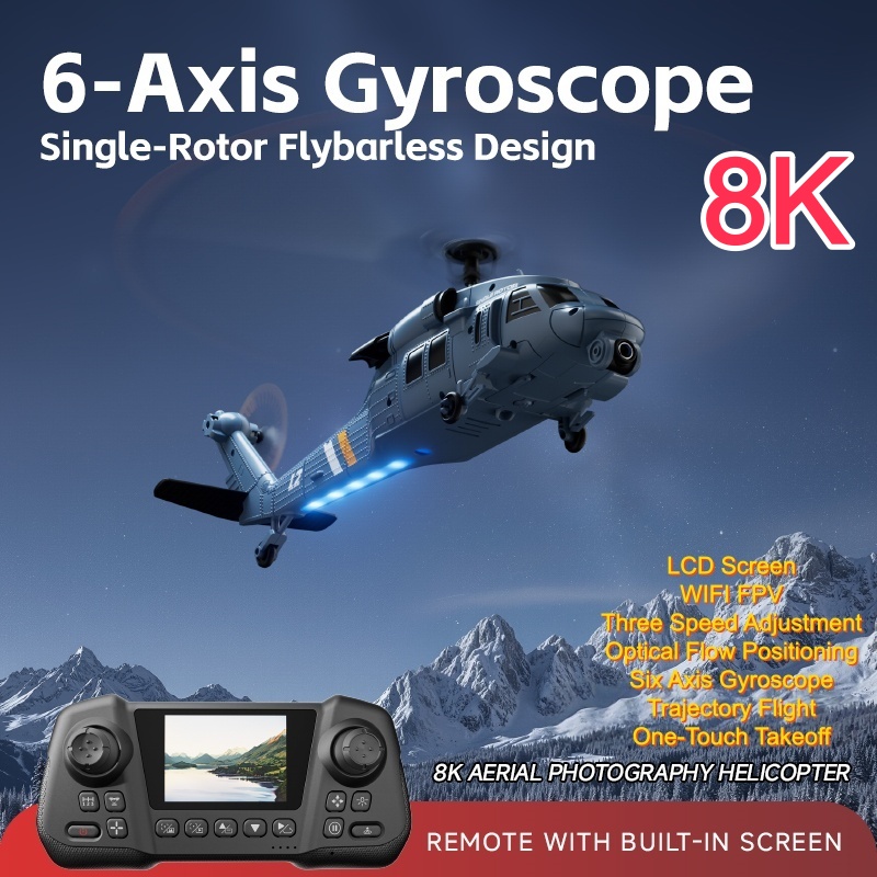 Single-Rotor Flybarless Design – Rc Helicopter Gyro recenzja i cena