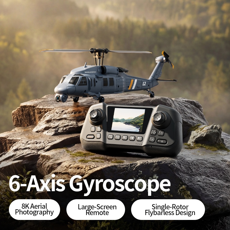 Single-Rotor Flybarless Design – Rc Helicopter Gyro recenzja i cena