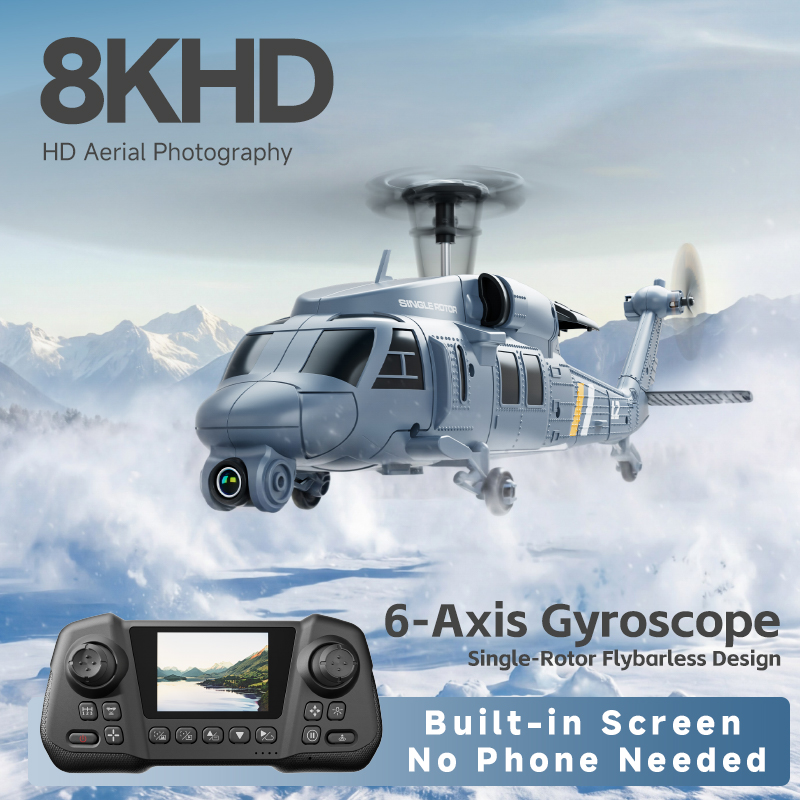 Single-Rotor Flybarless Design – Rc Helicopter Gyro recenzja i cena