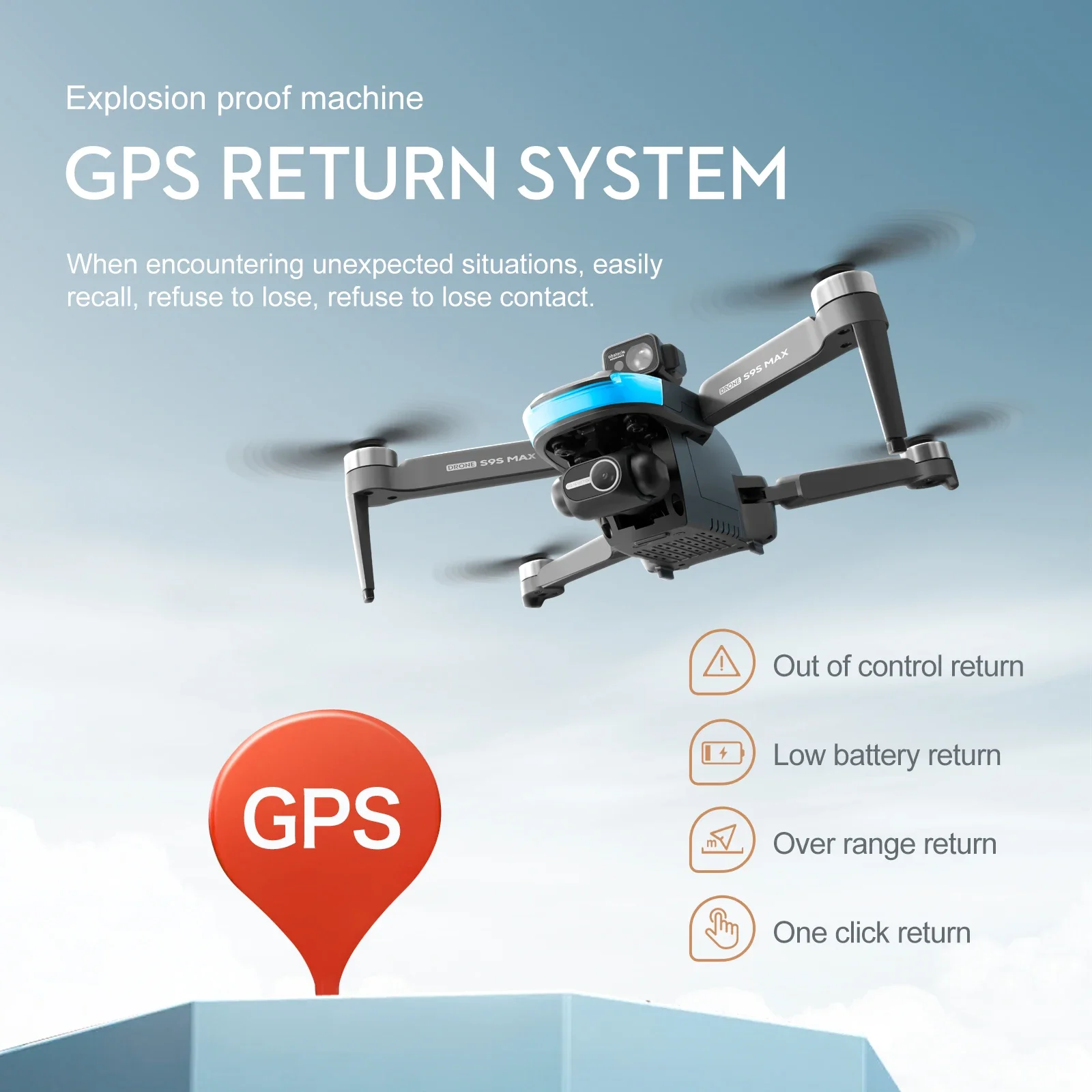 NEW S9S MAX MINI Drone 4K 2-Ax – Rc Helicopter Case recenzja i cena