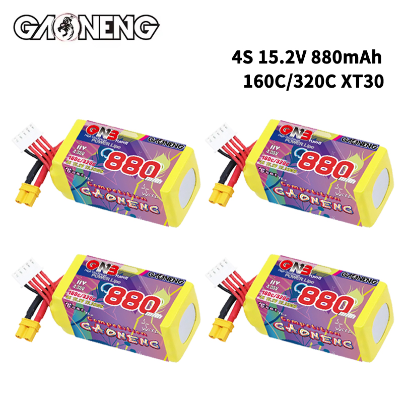 GNB 4S 880mAh 15.2V 160C/320C  – Rc Helicopter Parts recenzja i cena