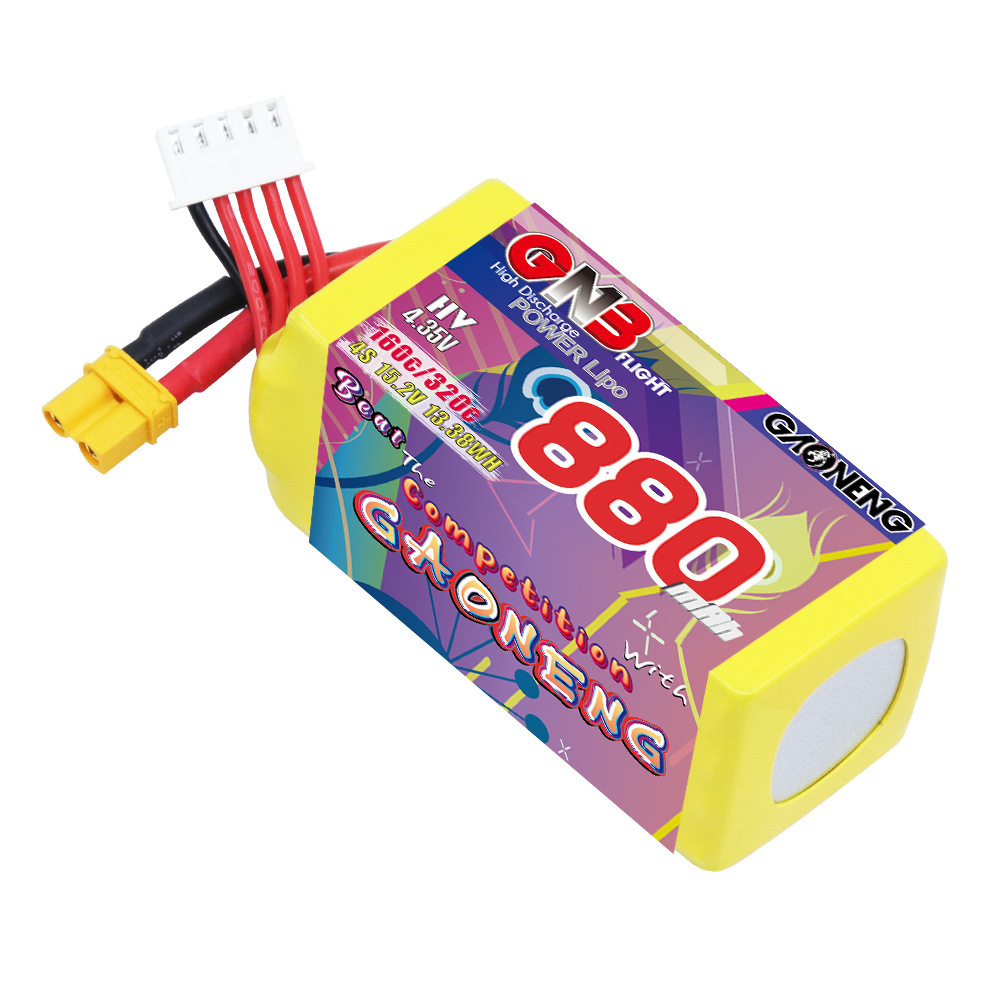 GNB 4S 880mAh 15.2V 160C/320C  – Rc Helicopter Parts recenzja i cena