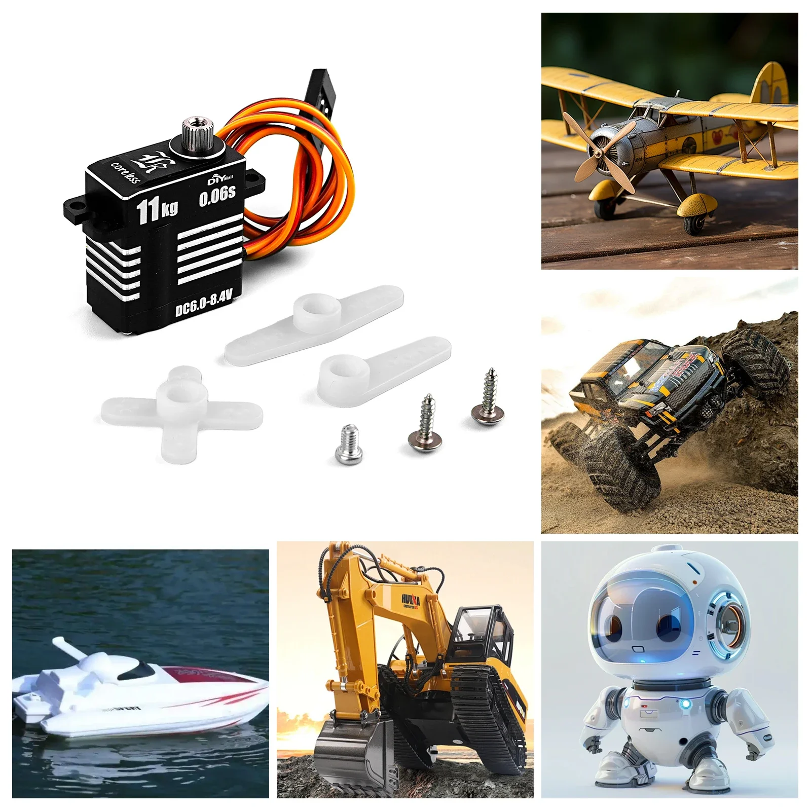 H-11 11KG Micro Digital Servo  – Rc Helicopter Motor recenzja i cena