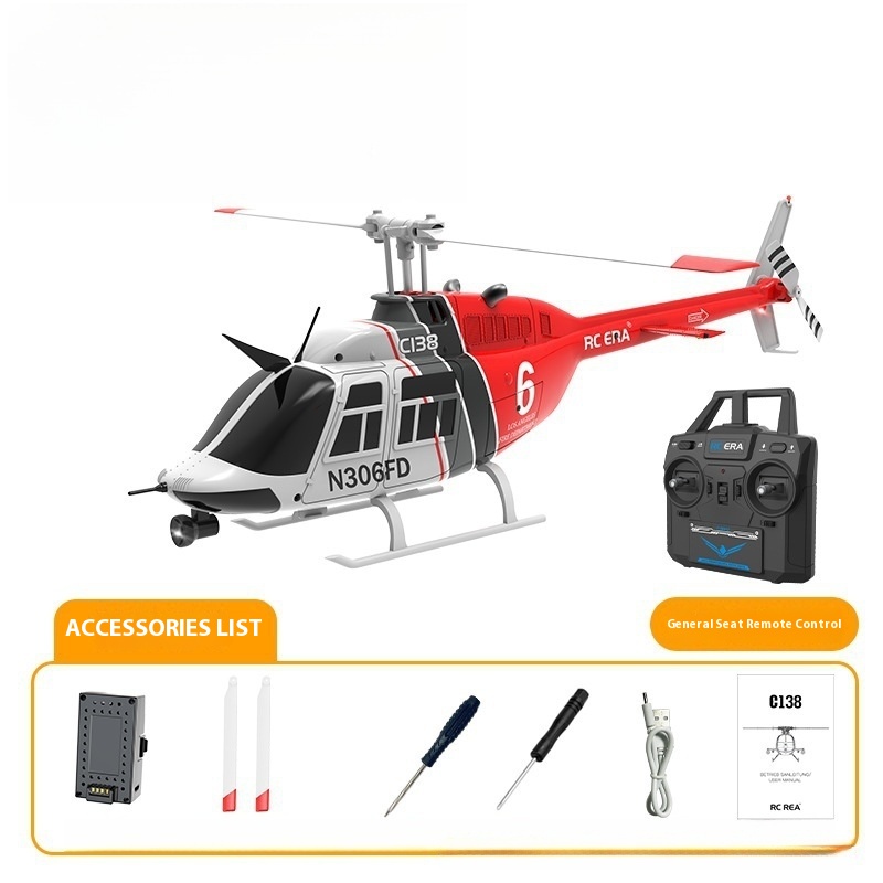 Rc  Era New Bell Two Hundred A – Rc Helicopter Single Rotor recenzja i cena