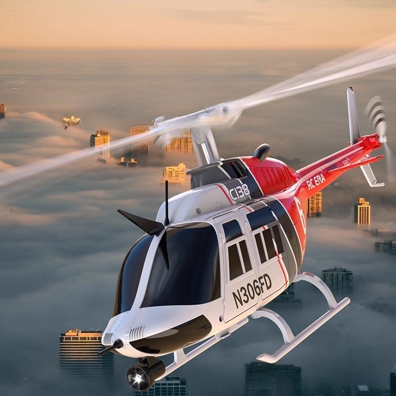 Rc  Era New Bell Two Hundred A – Rc Helicopter Single Rotor recenzja i cena