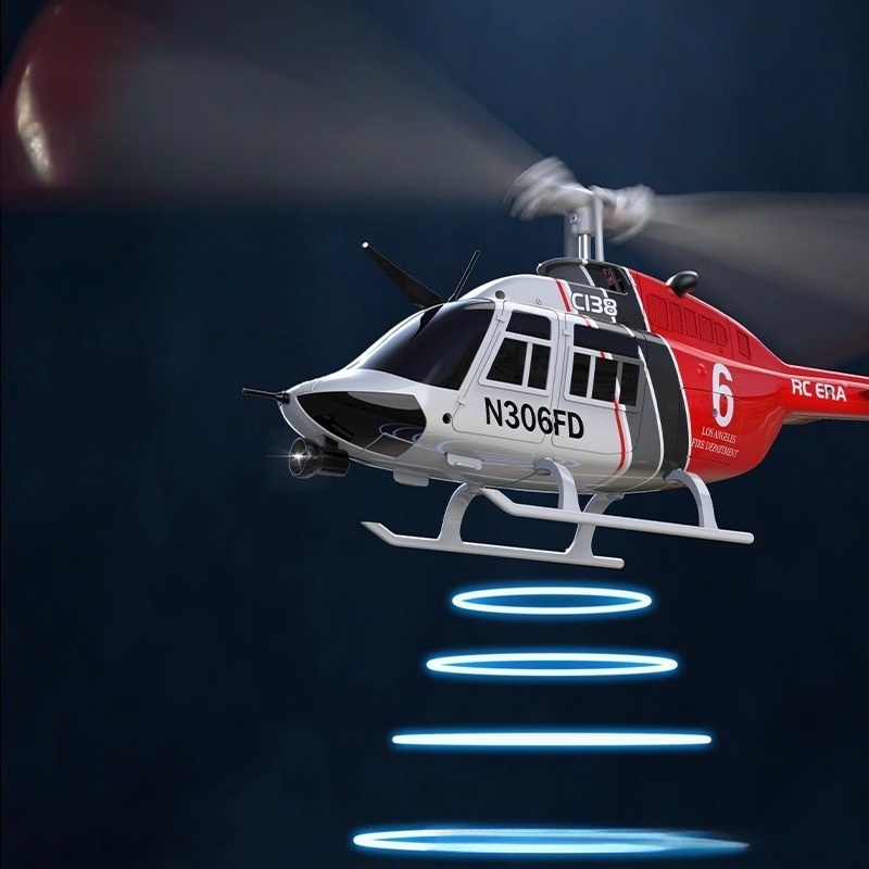 Rc  Era New Bell Two Hundred A – Rc Helicopter Single Rotor recenzja i cena