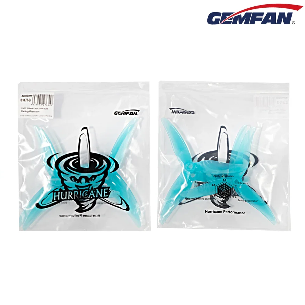 10Pairs (10CW + 10CCW) Gemfan  – Rc Helicopter Parts recenzja i cena