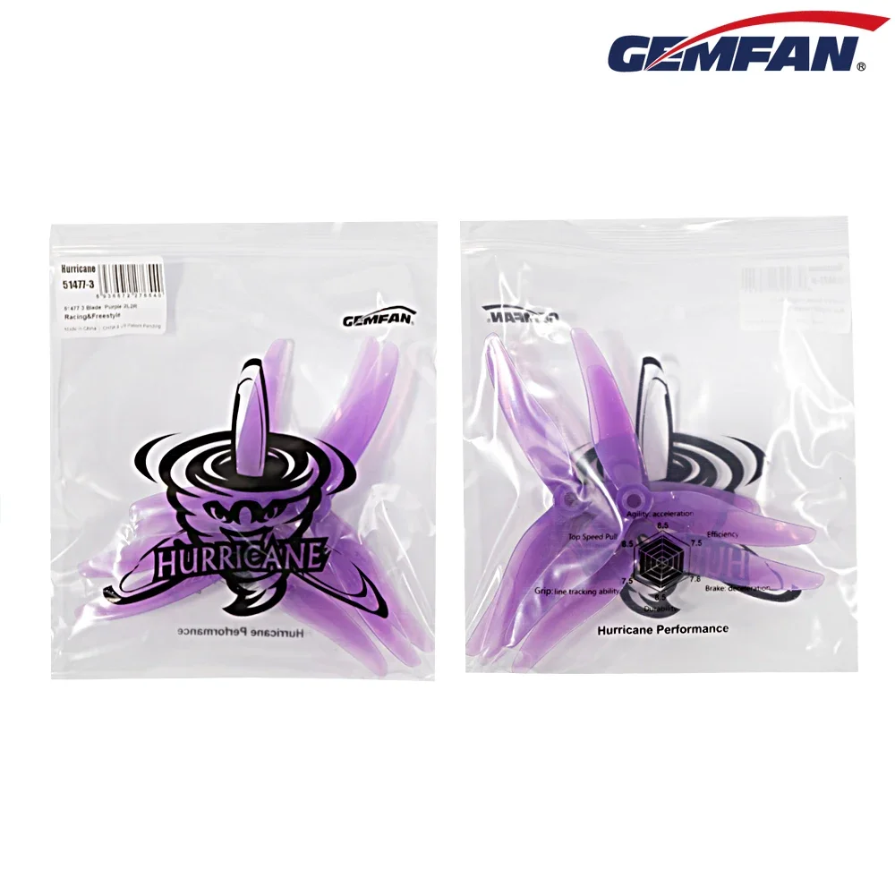 10Pairs (10CW + 10CCW) Gemfan  – Rc Helicopter Parts recenzja i cena