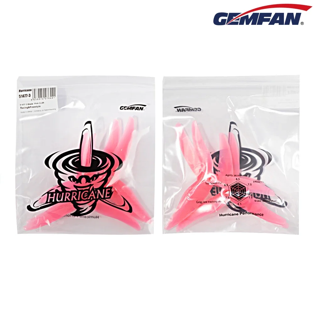 10Pairs (10CW + 10CCW) Gemfan  – Rc Helicopter Parts recenzja i cena
