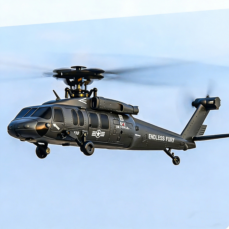 JJRC Black Hawk RC Helicopter  – Rc Helicopter Large recenzja i cena