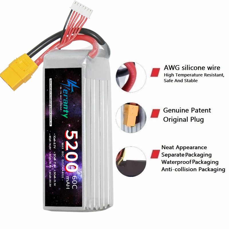 TERANTY 6S 5200mAh Lipo Batter – Rc Helicopter Gyro recenzja i cena