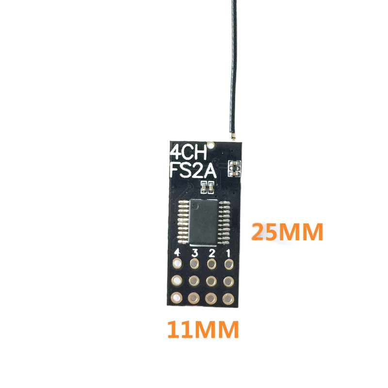 Flysky FS2A Mini Receiver 4CH  – Rc Helicopter Remote Control recenzja i cena