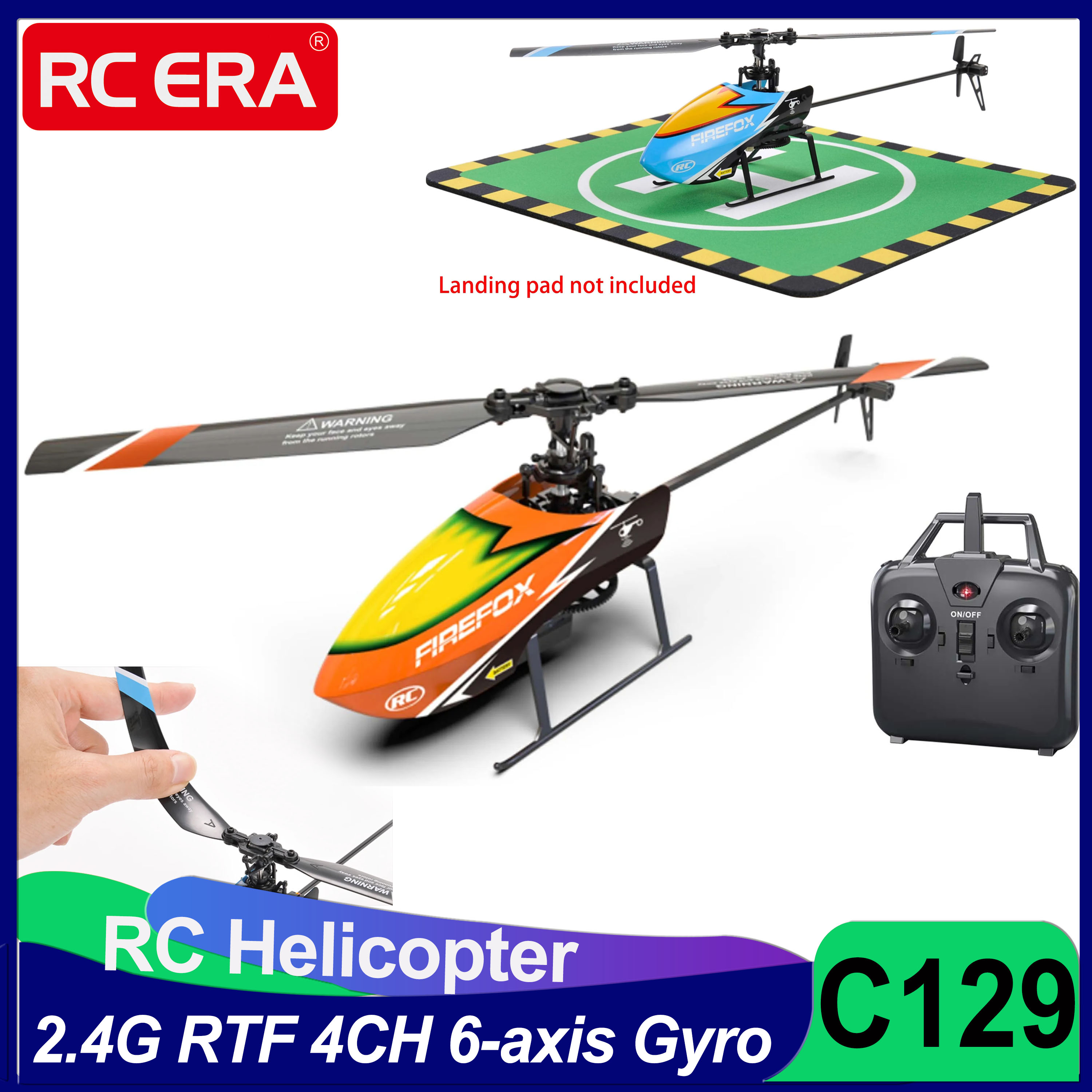C129 RC Helicopter RTF 4CH 6-a – Rc Helicopter Gyro recenzja i cena