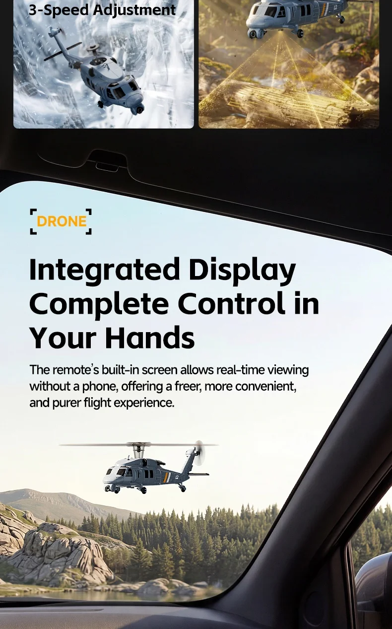 Military Remote Control Screen – Rc Helicopter Single Rotor recenzja i cena