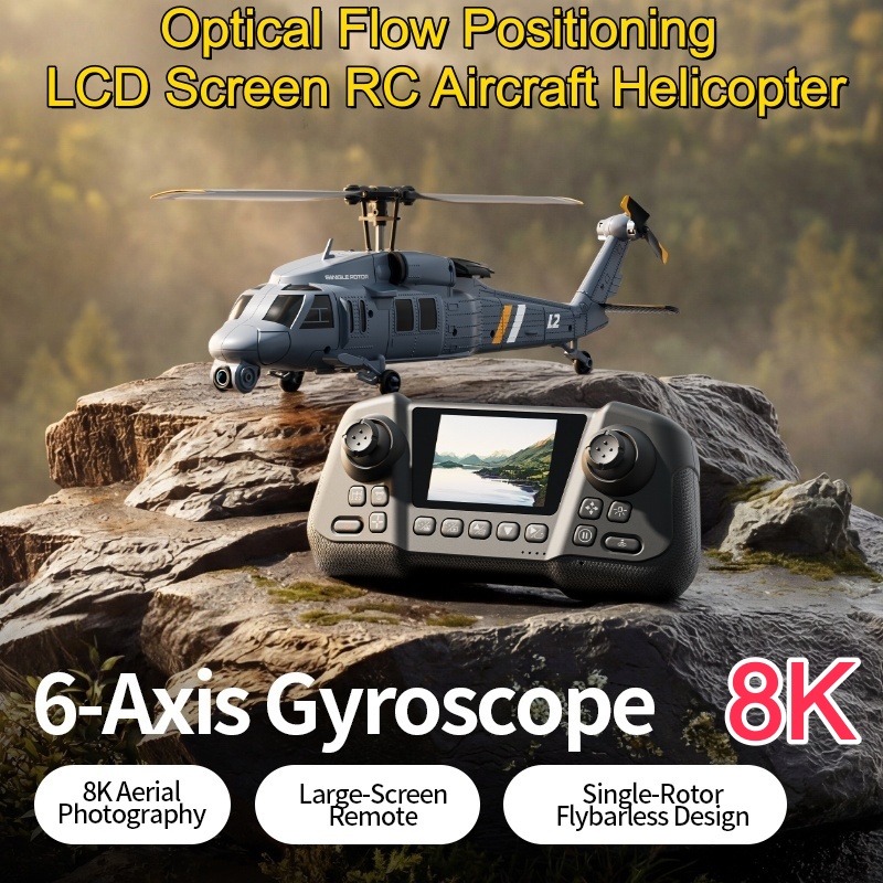 Military Remote Control Screen – Rc Helicopter Single Rotor recenzja i cena