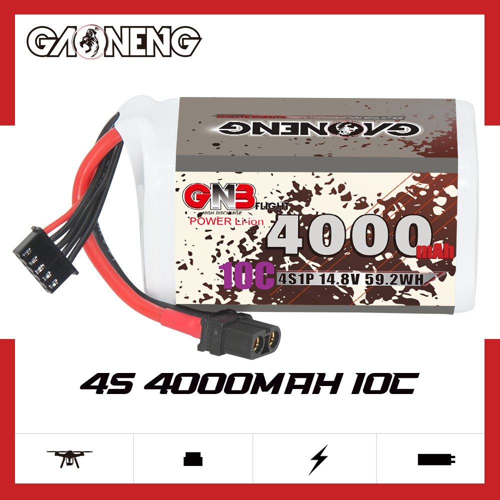 GNB 4000mAh 4S 14.8V 10C 20C W – Rc Helicopter Parts recenzja i cena