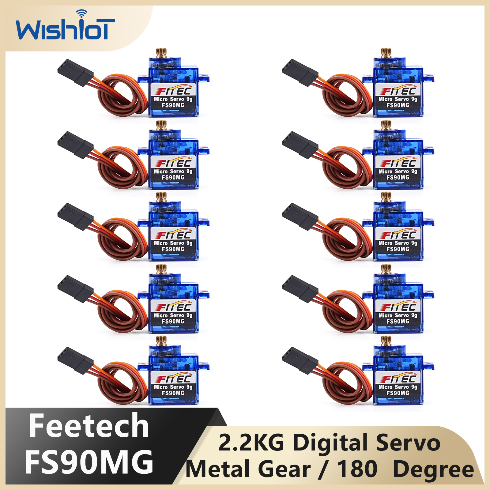 Feetech FS90MG 2.2KG 9g Digita – Rc Helicopter Servo recenzja i cena