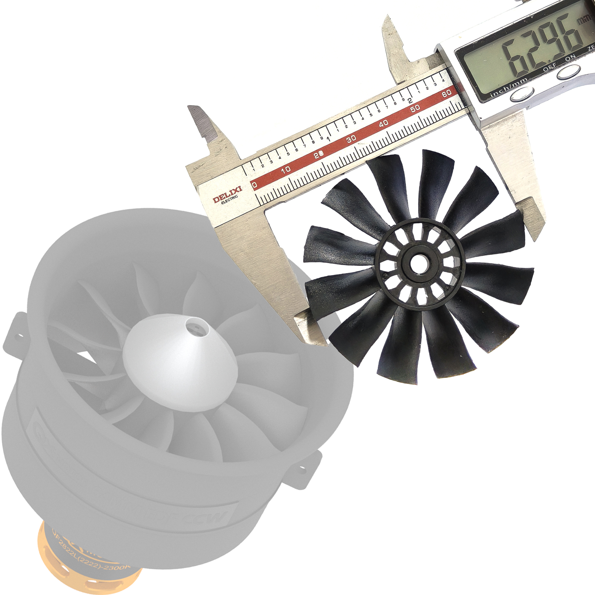QX-MOTOR 12Blades CW CCW 70mm  – Rc Helicopter Blade recenzja i cena