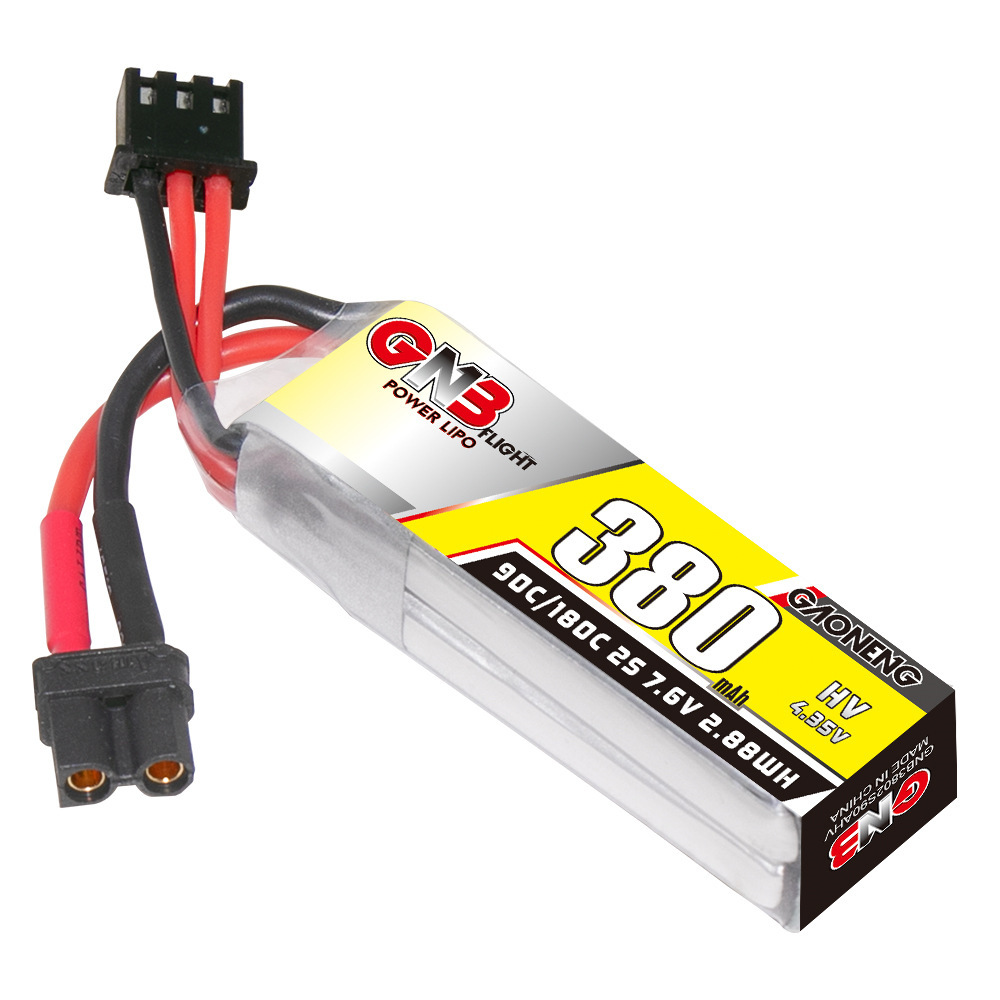 GNB 2S 7.6V 380mAh 90C/180C Li – Rc Helicopter Parts recenzja i cena