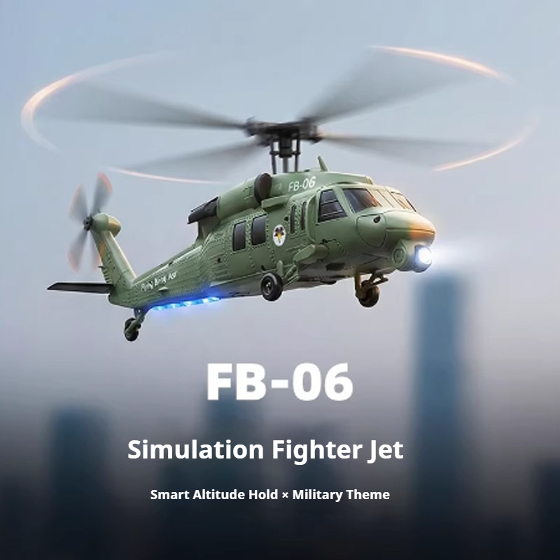 FB-06 Black Hawk Remote Contro – Rc Helicopter Large recenzja i cena