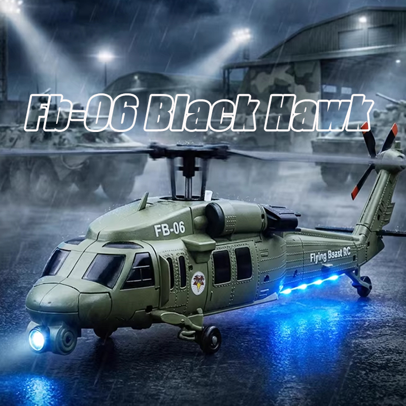 FB-06 Black Hawk Remote Contro – Rc Helicopter Large recenzja i cena