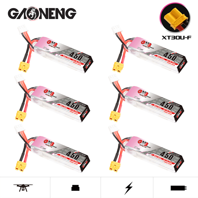 GNB LiPo Battery HV 2S 7.6V 45 – Rc Helicopter Parts recenzja i cena