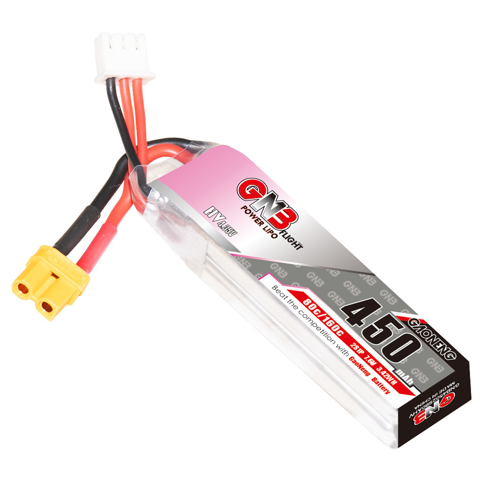 GNB LiPo Battery HV 2S 7.6V 45 – Rc Helicopter Parts recenzja i cena