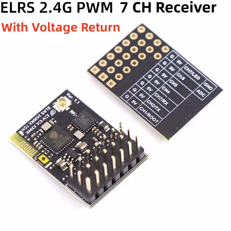ELRS 2.4G PWM 7CH 6CH CRSF Rec – Rc Helicopter Remote Control recenzja i cena