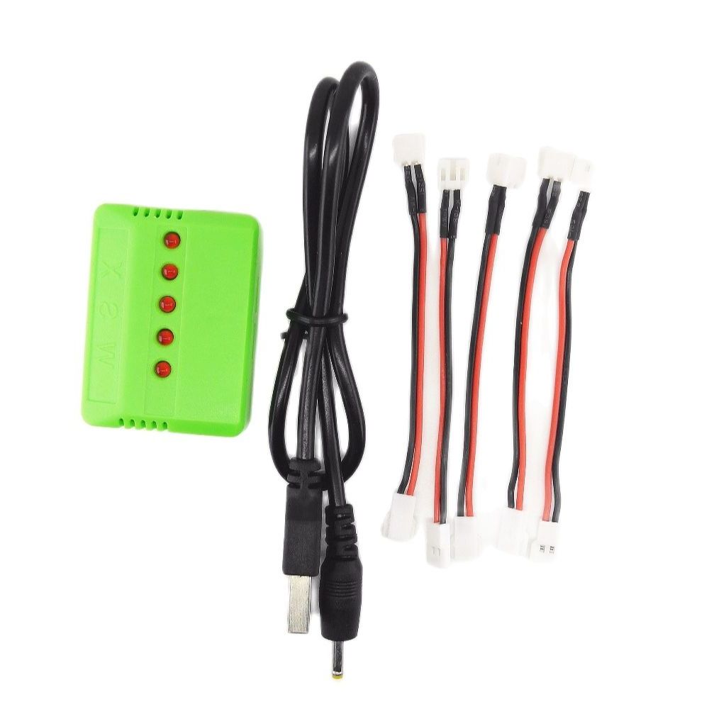 5PCS Cables And 1X 5 In 1 USB  – Rc Helicopter Charger recenzja i cena