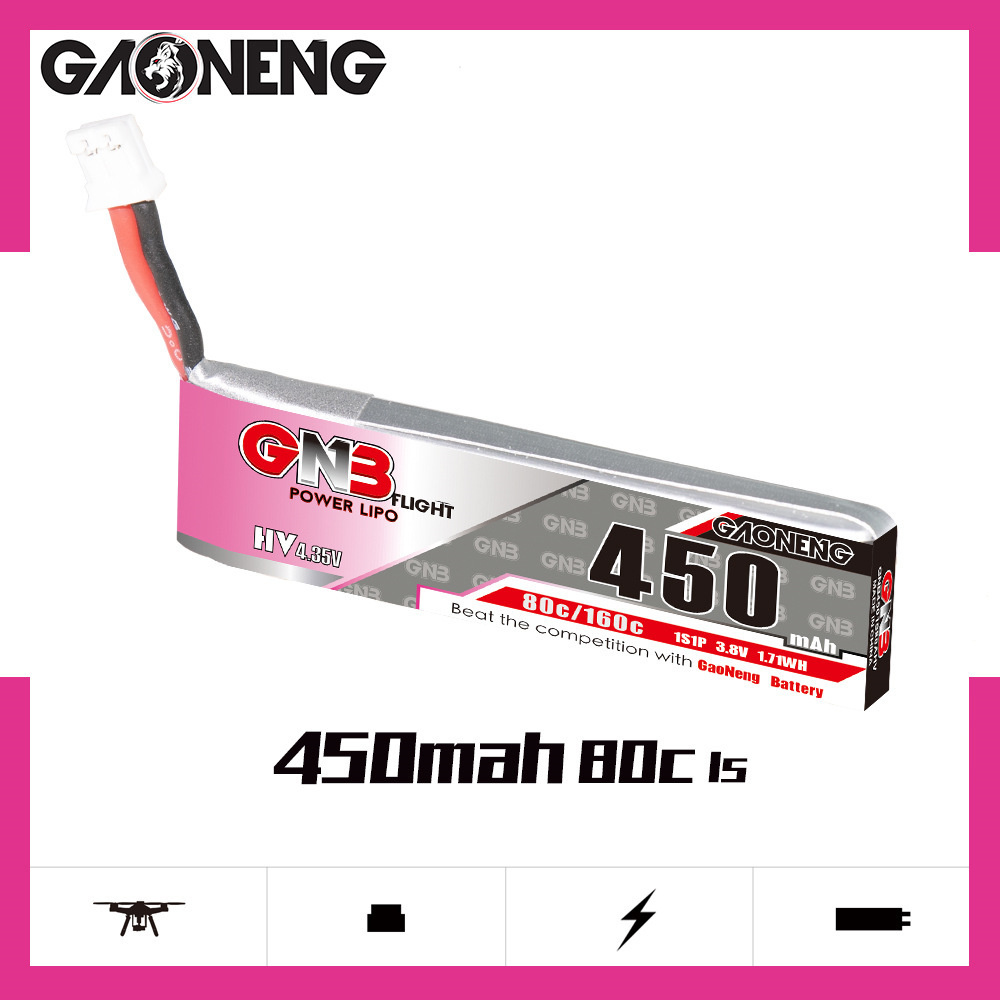 GNB HV 1S 3.8V 450mAh 80C/160C – Rc Helicopter Parts recenzja i cena
