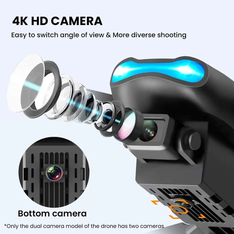 New Mini drone E99 4K WIFI HD  – Rc Helicopter Nitro recenzja i cena