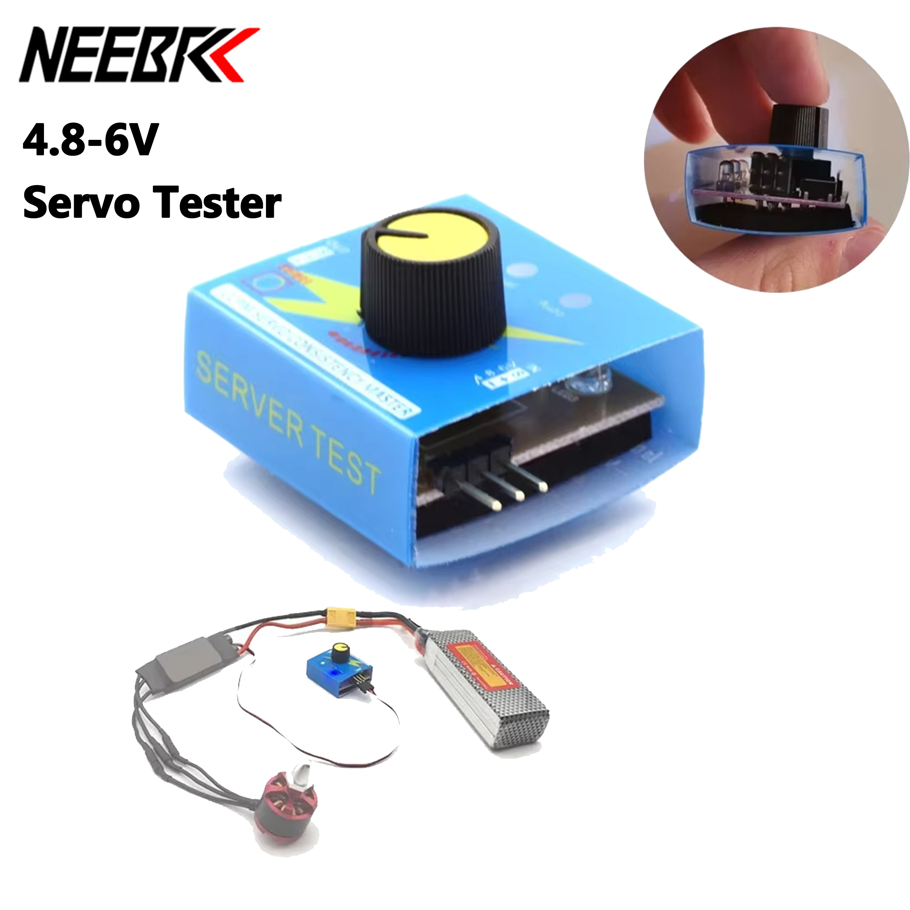 NEEBRC Simple Multi Servo Test – Rc Helicopter Parts recenzja i cena