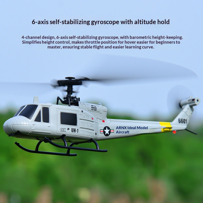 Huey F6601 4CH RC Helicopter - – Rc Helicopter Single Rotor recenzja i cena