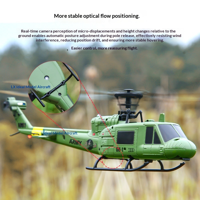 Huey F6601 4CH RC Helicopter - – Rc Helicopter Single Rotor recenzja i cena