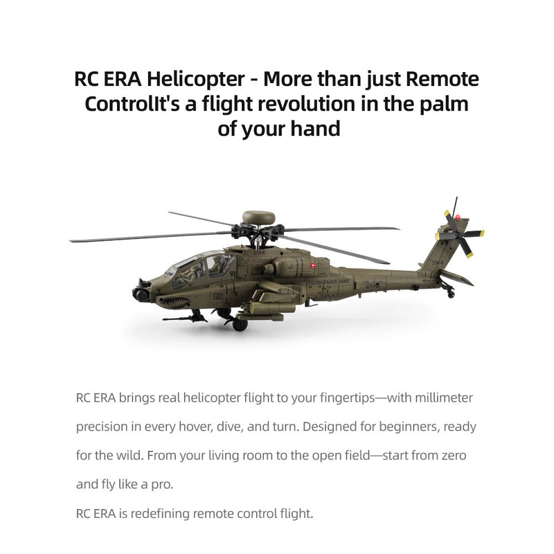 Rc Era C170 Ah 64d Apache Rc H – Rc Helicopter Single Rotor recenzja i cena